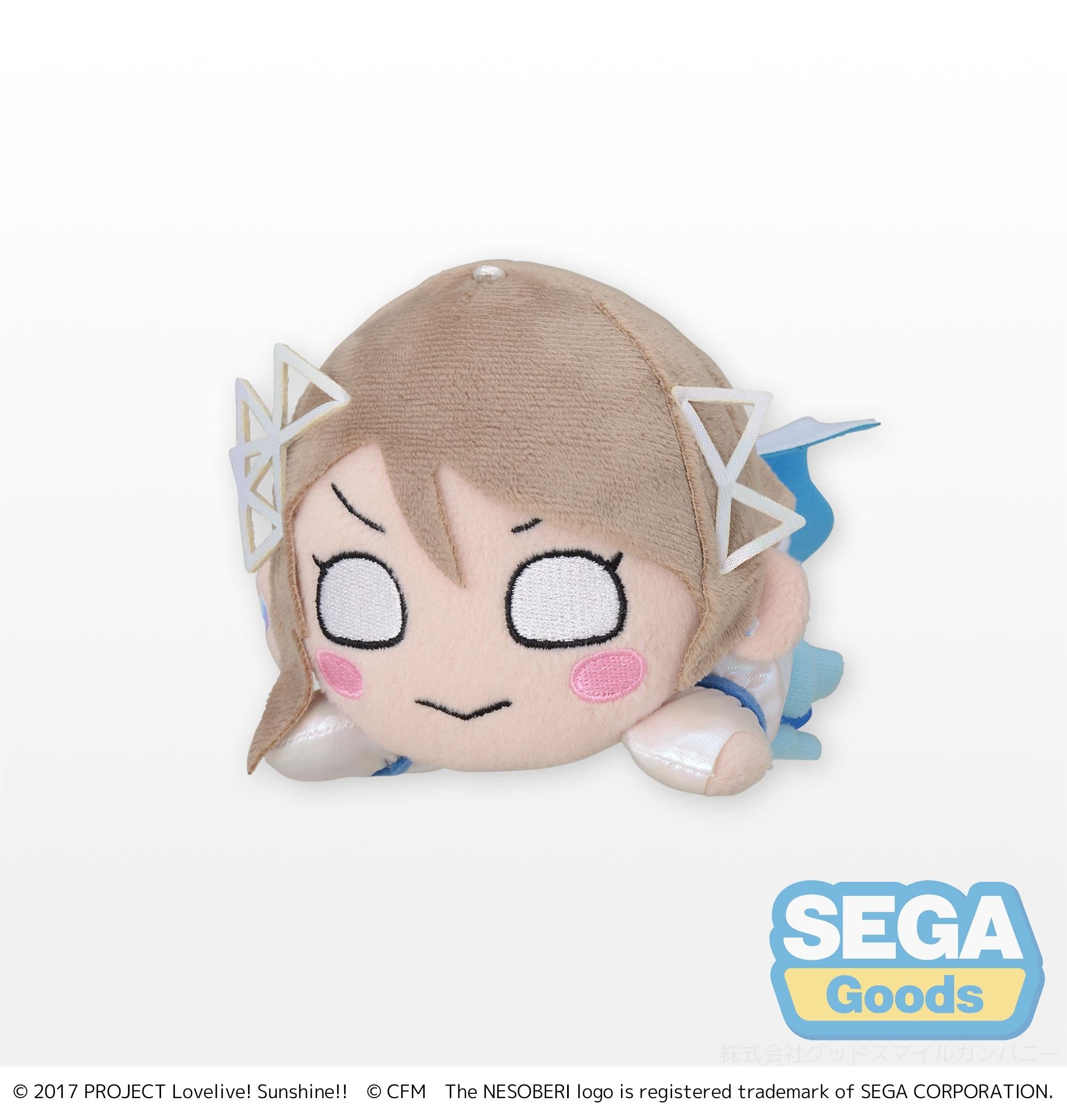 Sega Plushies Nesoberi Lay Down: Love Live Sunshine X Hatsune Miku - You Watanabe Mini Peluche