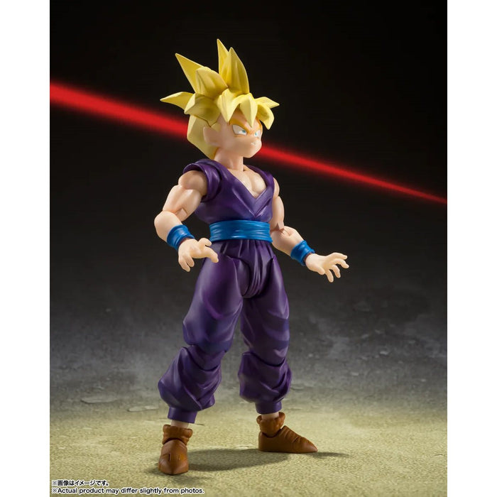 Bandai Tamashii Nations SH Figuarts: Dragon Ball Z - Son Gohan Super Saiyajin The Warrior Who Surpassed Goku Figura De Accion