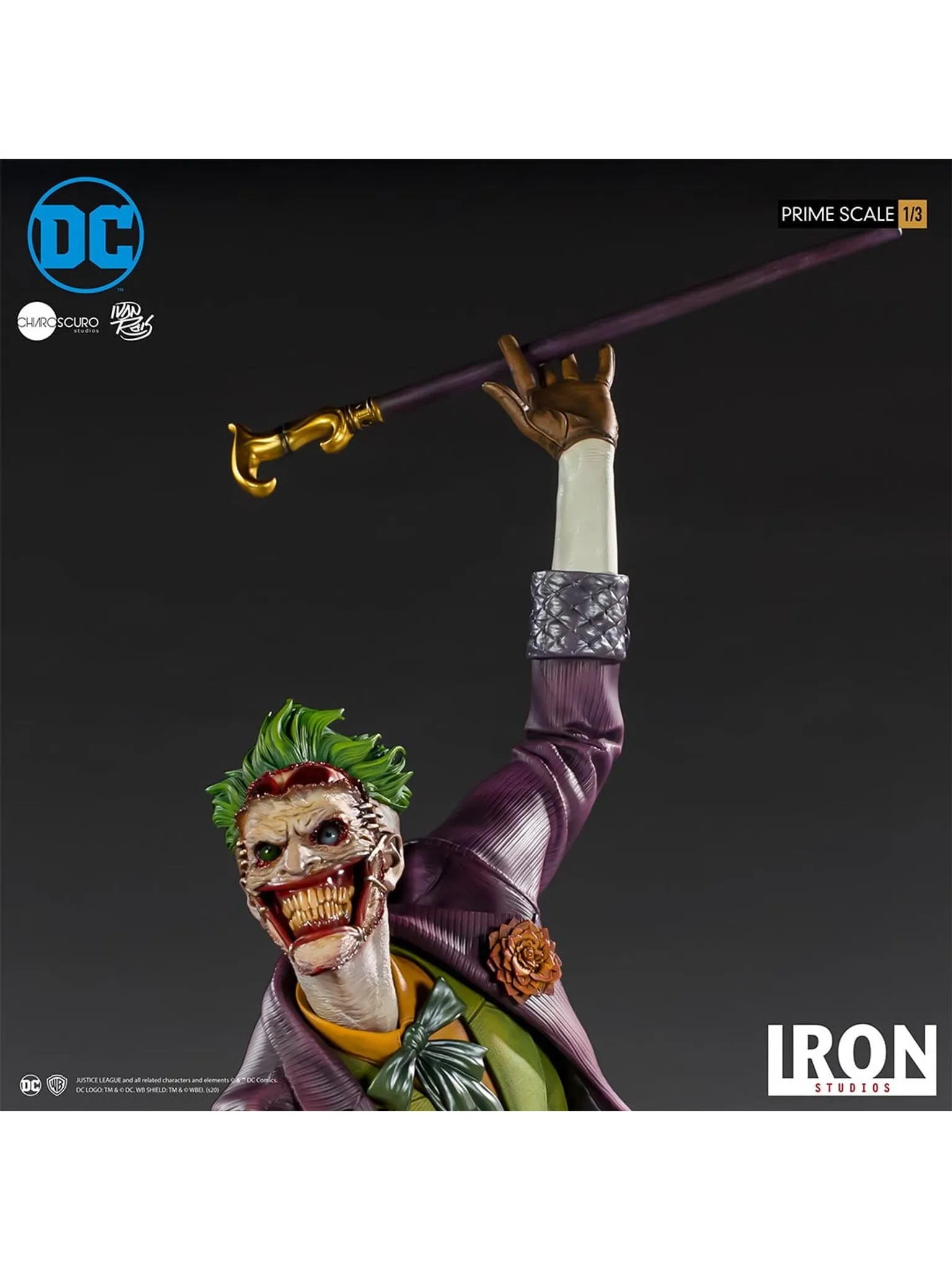 IRON Studios: DC Comics By Ivan Reis - Joker Prime Escala 1/3