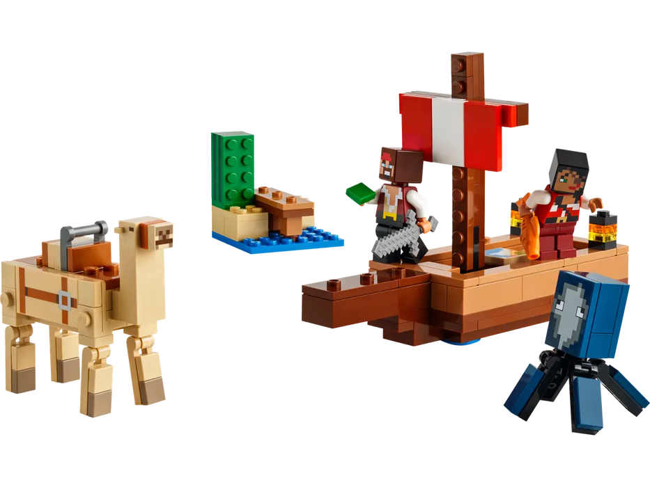 LEGO Minecraft El Viaje en el Barco Pirata 21259