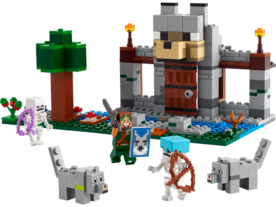 LEGO Minecraft La Fortaleza-Lobo 21261