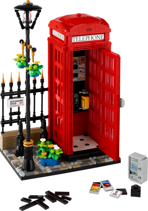 LEGO Ideas Cabina Telefonica Roja de Londres 21347