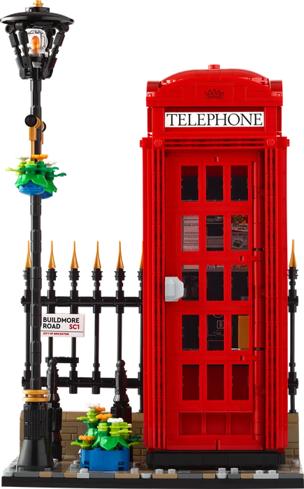 LEGO Ideas Cabina Telefonica Roja de Londres 21347