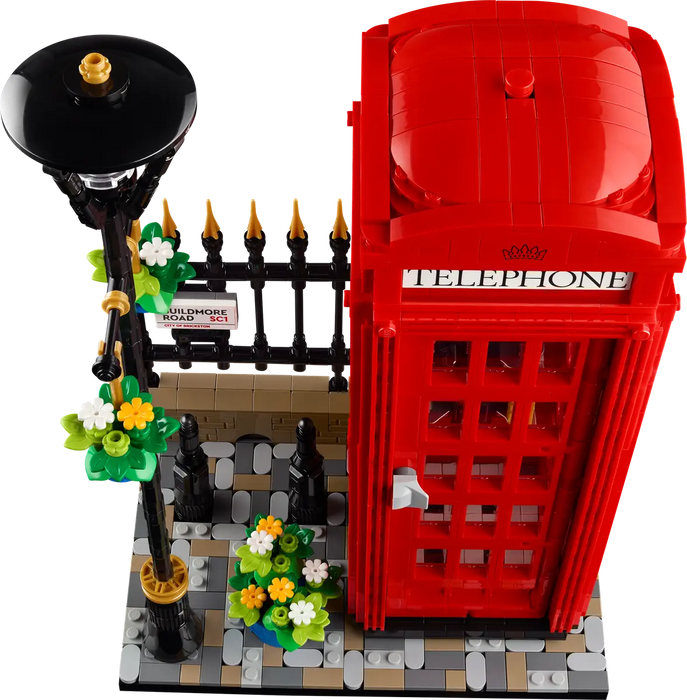 LEGO Ideas Cabina Telefonica Roja de Londres 21347