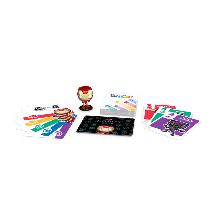 Funko Juego de Cartas: Something Wild - Marvel Infinity Saga Iron Man