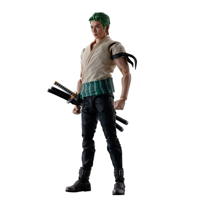 Bandai Tamashii Nations SH Figuarts: One Piece Netflix - Roronoa Zoro Figura De Accion