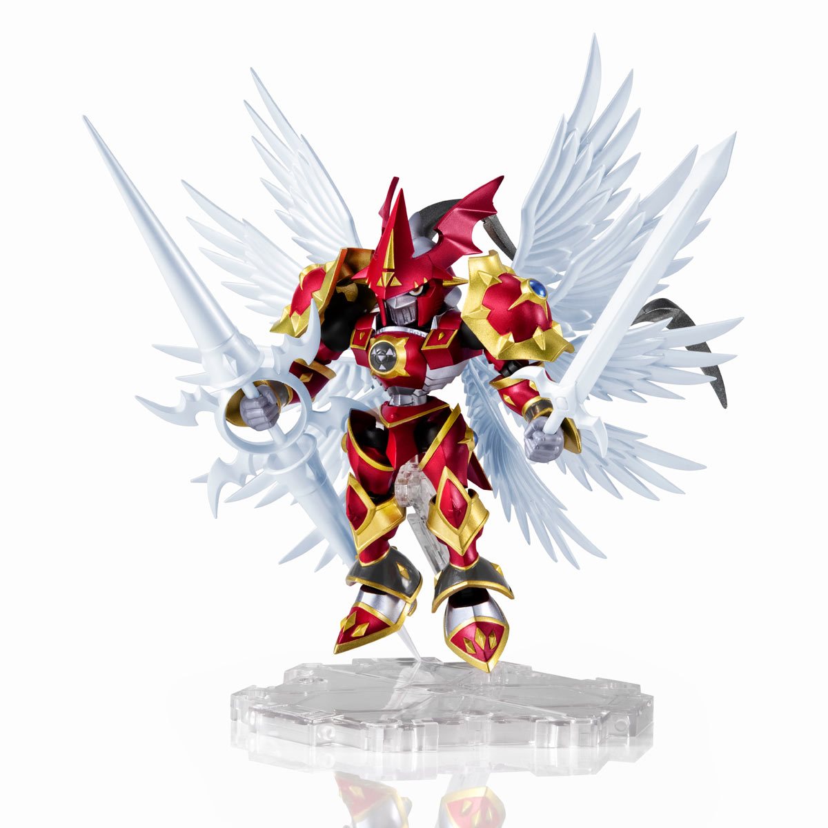 Bandai Tamashii Nations NXEDGE: Digimon Tamers - Gallantmon Modo Carmesi Figura de Accion