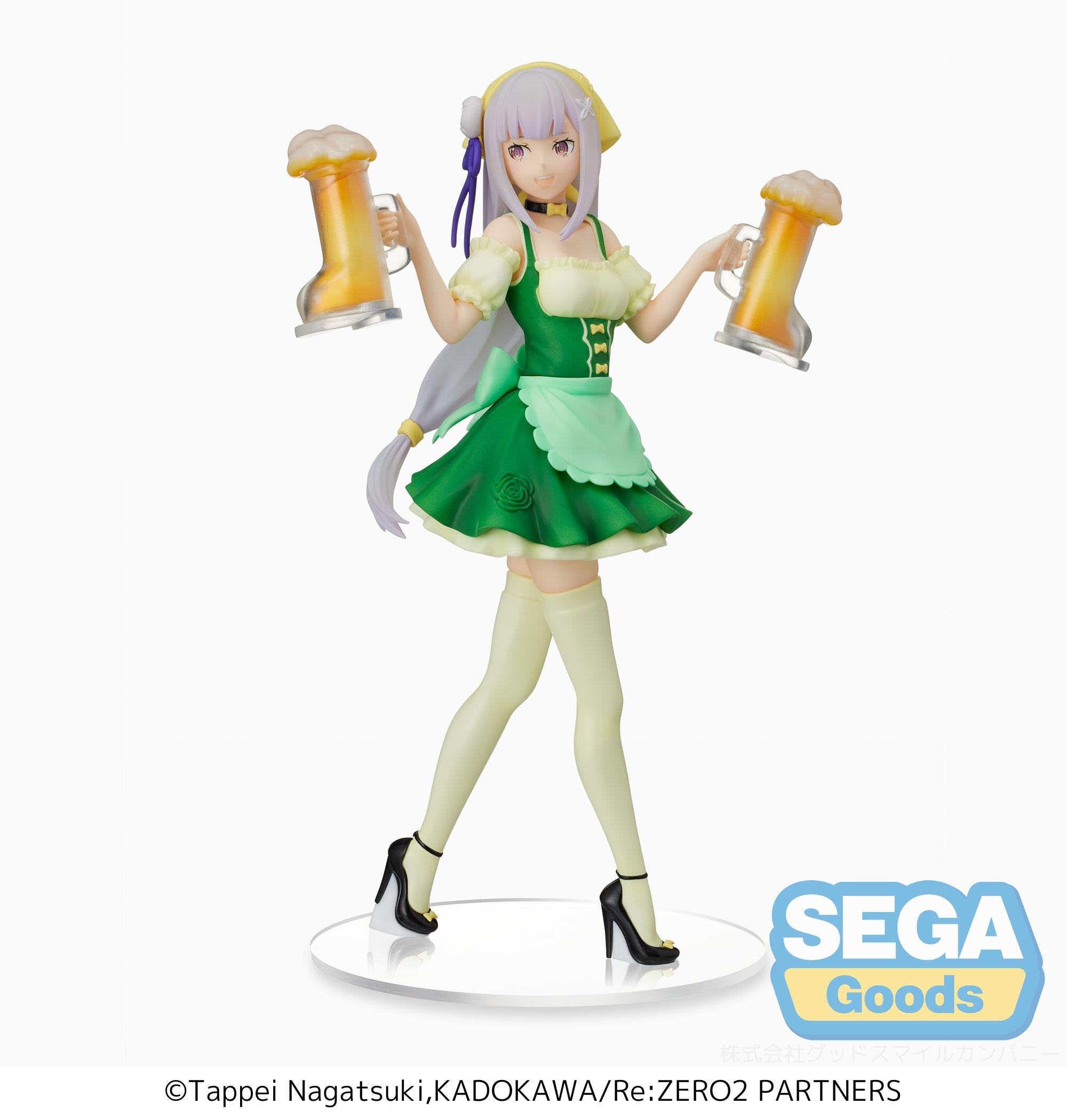 Sega Figures Super Premium: Re Zero Starting Life In Another World - Emilia Oktoberfest