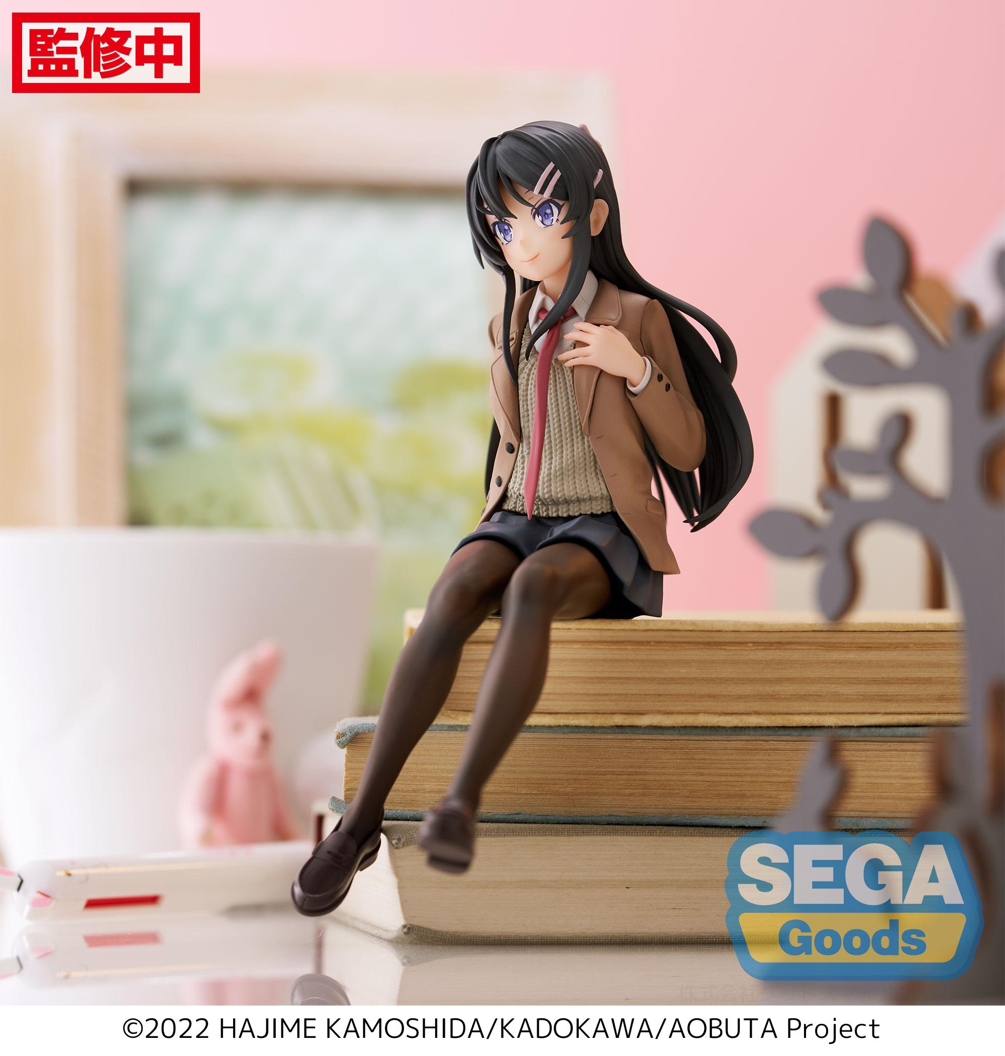 Sega Figures Premium Perching: Rascal Does Not Dream Of A Knapsack Kid - Mai Sakurajima