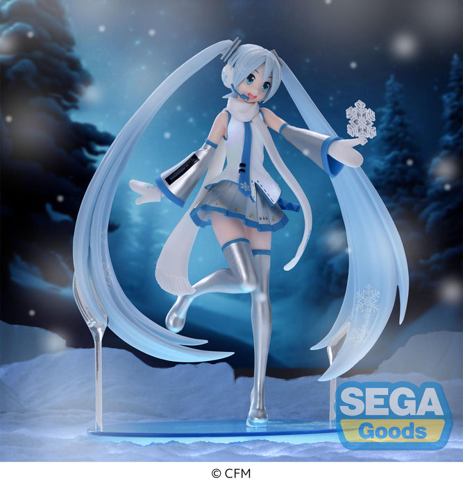 Sega Figures Luminasta: Hatsune Miku - Snow Miku Sky Town