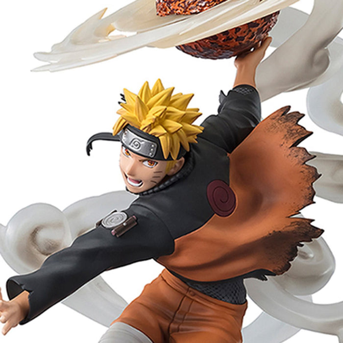 Bandai Tamashii Nations Figuarts ZERO: Naruto Shippuden - Naruto Uzumaki Sage Art Lava Release Rasenshuriken Extra Battle Estatua