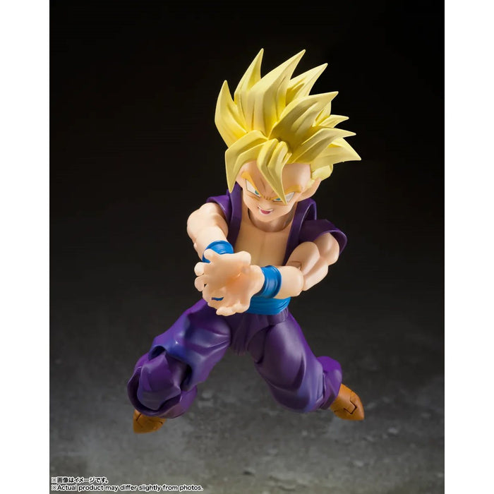 Bandai Tamashii Nations SH Figuarts: Dragon Ball Z - Son Gohan Super Saiyajin The Warrior Who Surpassed Goku Figura De Accion