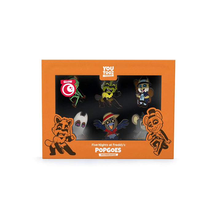 Youtooz Pin: Five Nights At Freddys Popgoes Halloween - Set Pin Esmaltado