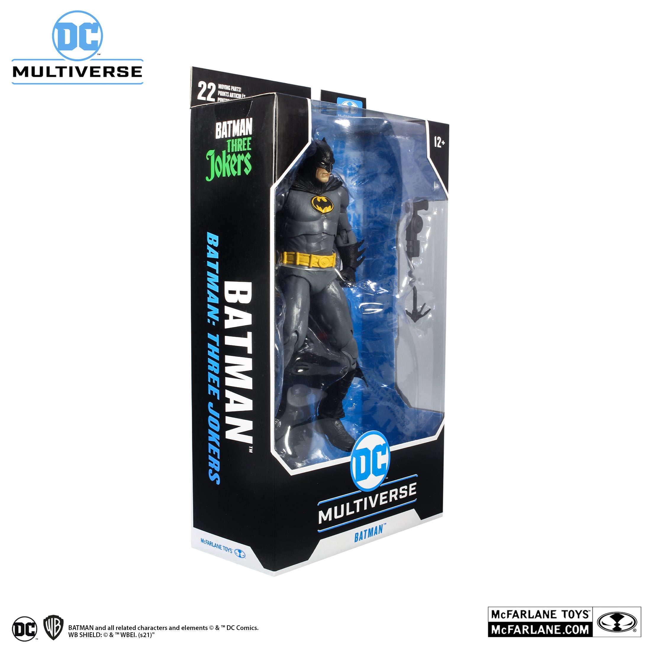 McFarlane Figura de Accion: DC Batman Three Jokers - Batman 7 Pulgadas