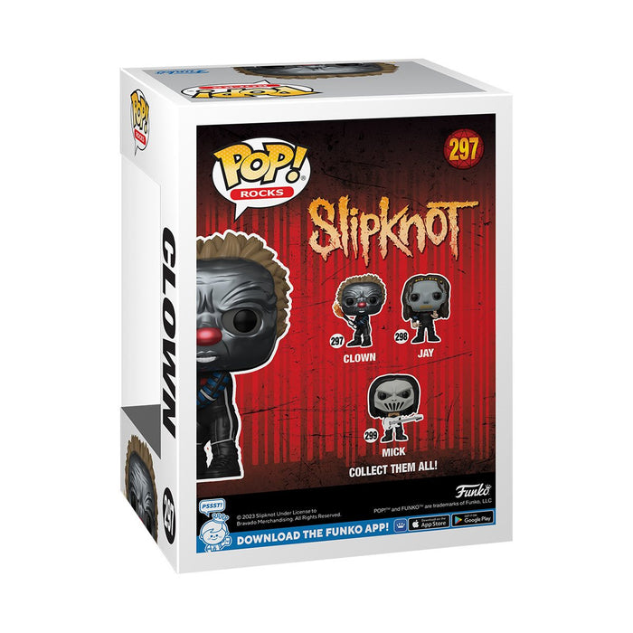 Funko Pop Rocks: Slipknot - Clown Metalic