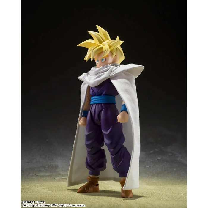 Bandai Tamashii Nations SH Figuarts: Dragon Ball Z - Son Gohan Super Saiyajin The Warrior Who Surpassed Goku Figura De Accion