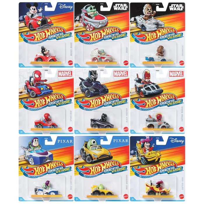 Hot Wheels: Racerverse Personajes Die Cast 1:64 Aleatorio