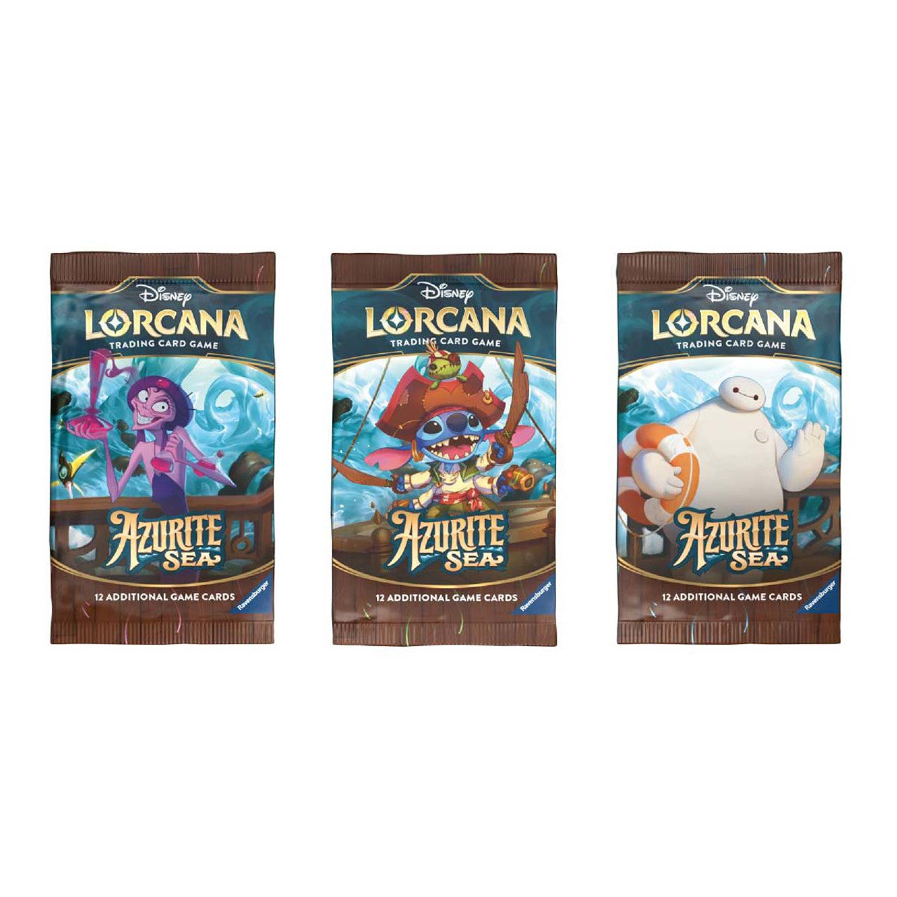 Lorcana: Azurite Sea - Booster Sleeved En Ingles