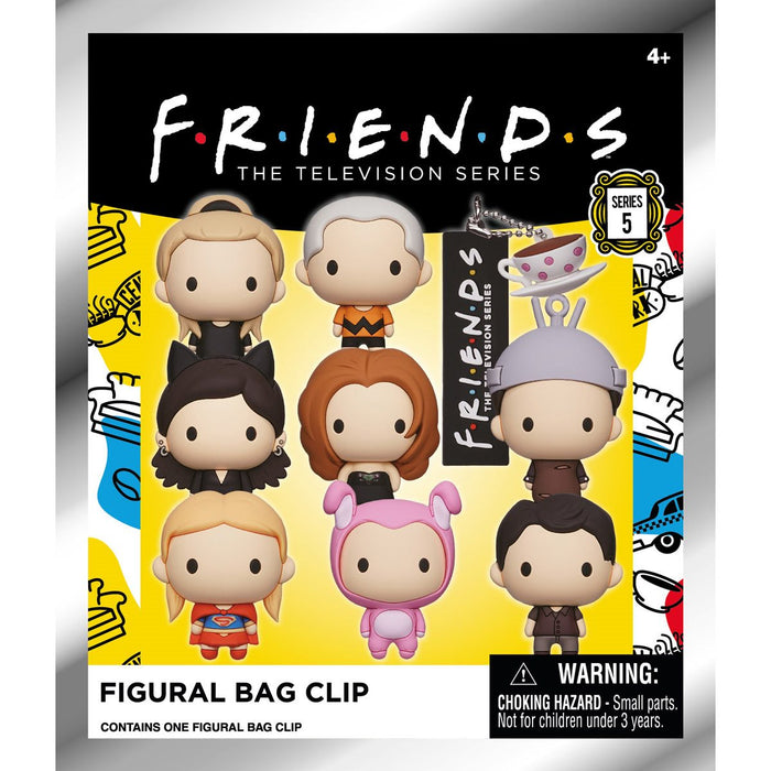 Monogram Llavero 3D para Mochila: Friends - Figura Sorpresa Serie 5