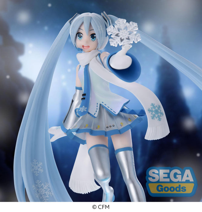 Sega Figures Luminasta: Hatsune Miku - Snow Miku Sky Town