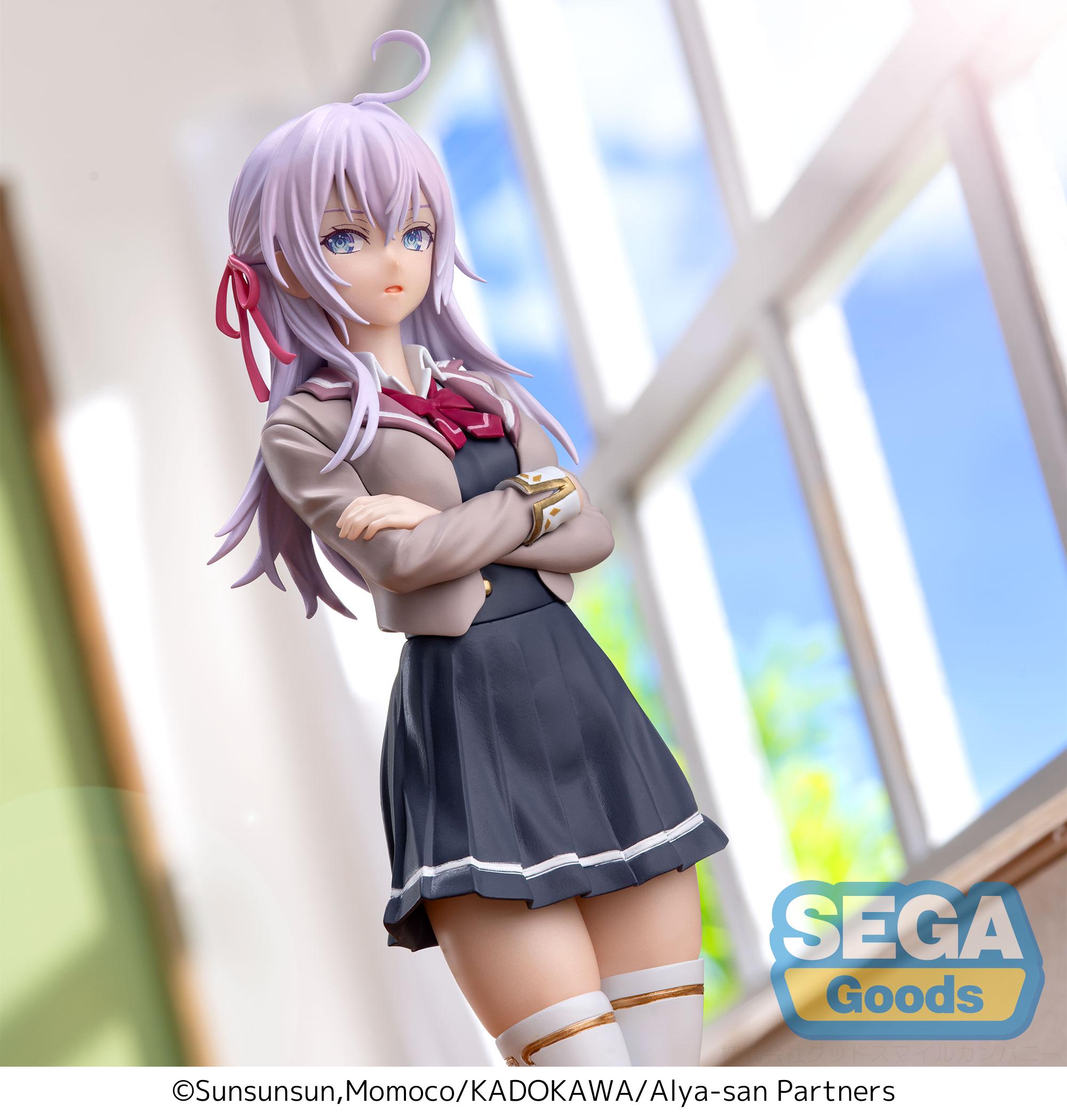 Sega Figures Luminasta: Alya Sometimes Hides Her Feelings In Russian - Alya Con Uniforme