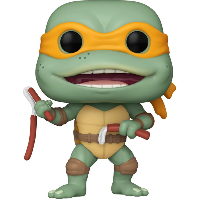 Funko Pop Movies: TMNT Tortugas Ninja - Mike con nunchucks de salchicha