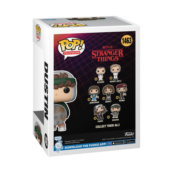 Funko Pop TV: Stranger Things S4 - Hunter Dustin Con Escudo