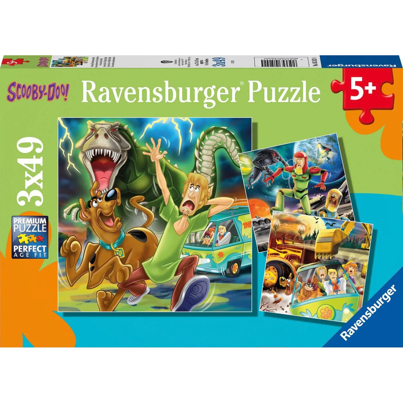 Ravensburger Rompecabezas: Scooby Doo 3 Pack 49 piezas