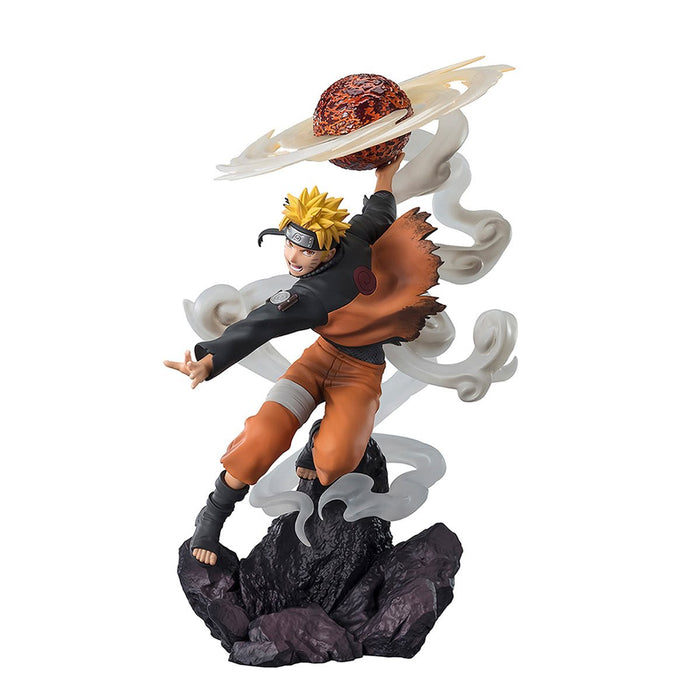 Bandai Tamashii Nations Figuarts ZERO: Naruto Shippuden - Naruto Uzumaki Sage Art Lava Release Rasenshuriken Extra Battle Estatua