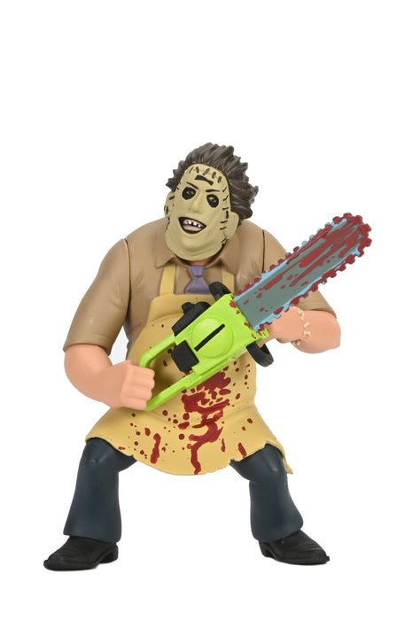 NECA Toony Terrors: Masacre En Texas 50 Aniversario - Leatherface Bloody 6 Pulgadas