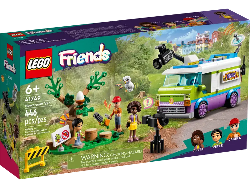 LEGO Friends Unidad Movil de Noticias 41749