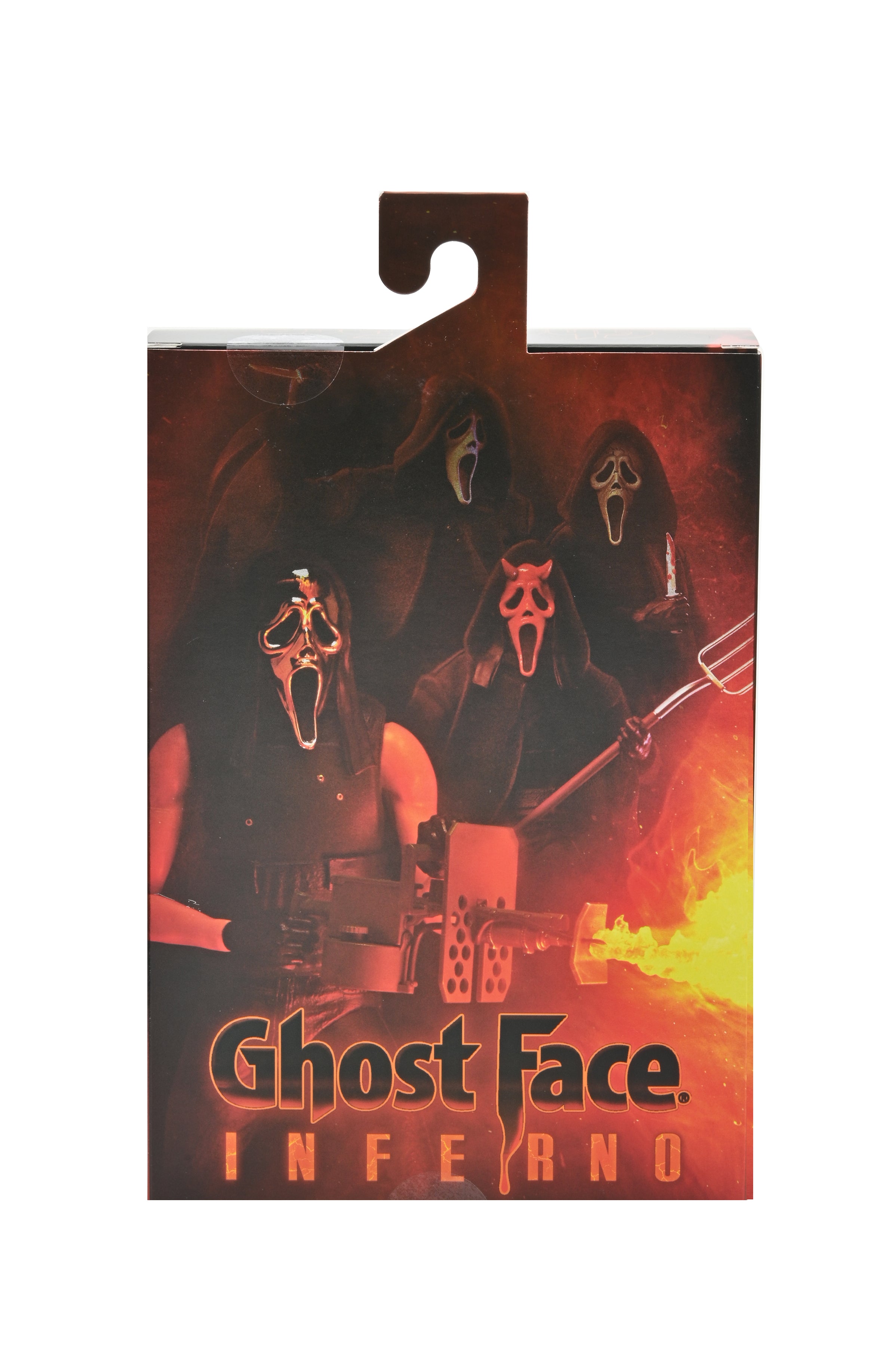 NECA Figura de Accion Ultimate: Scream - Ghost Face Inferno 7 Pulgadas