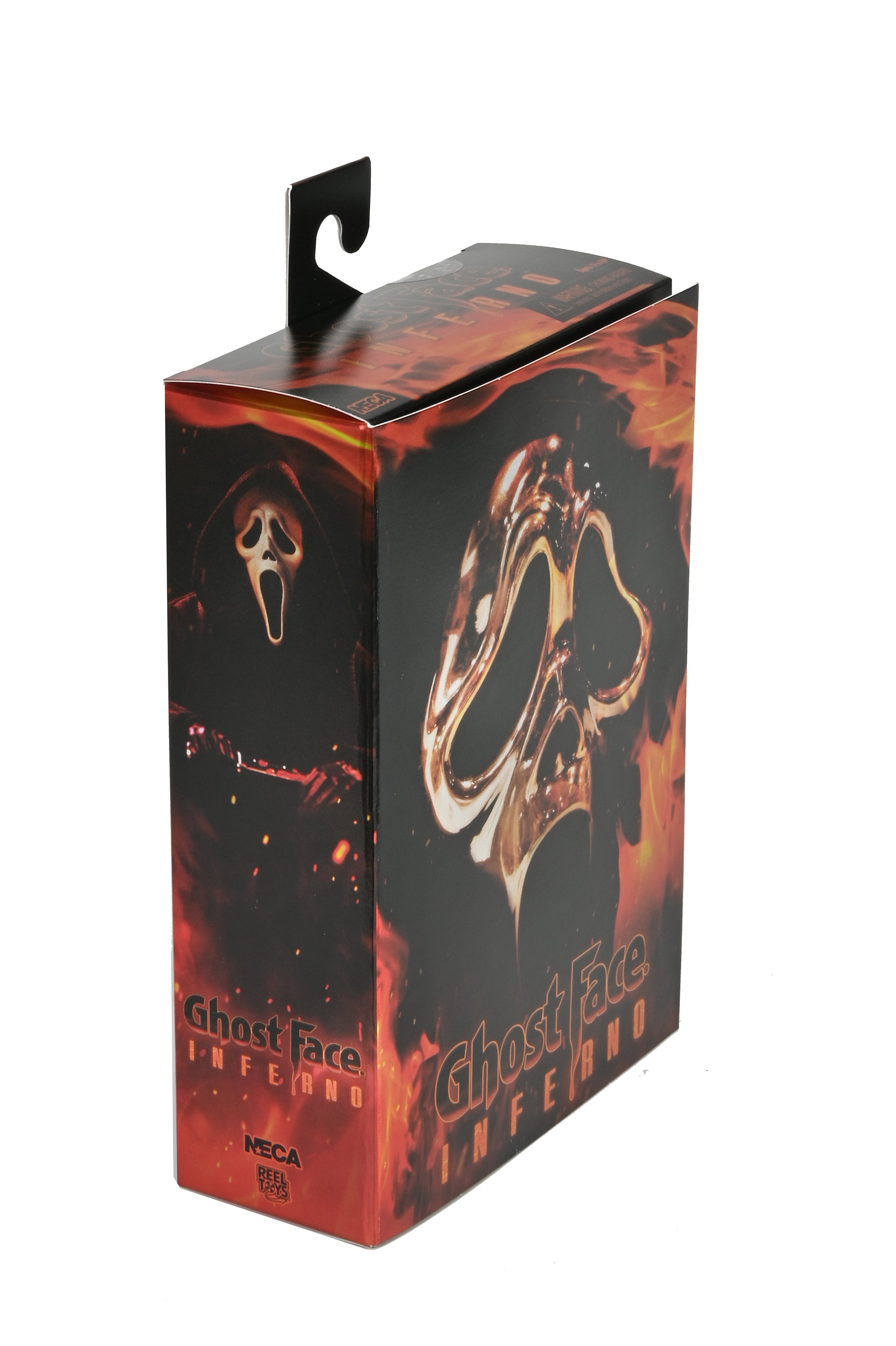 NECA Figura de Accion Ultimate: Scream - Ghost Face Inferno 7 Pulgadas