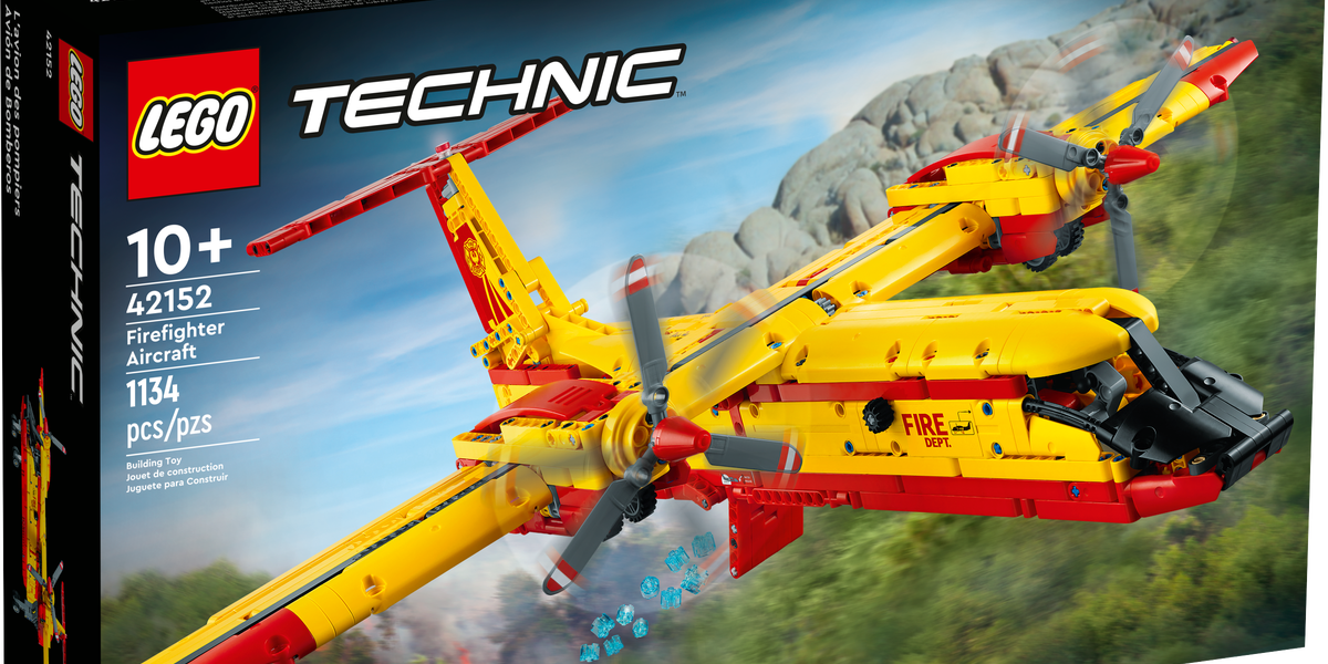 LEGO Technic Avion de Bomberos 42152 Distrito Max