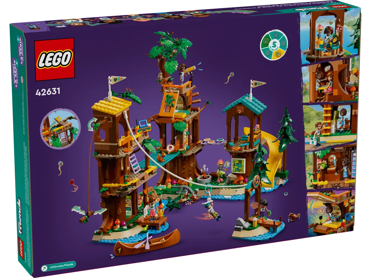 LEGO Friends Campamento de Aventura: Casa del Arbol 42631