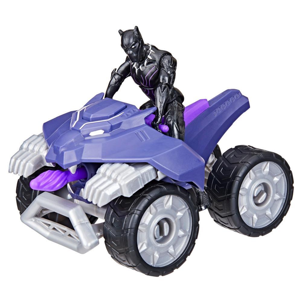 Marvel Epic Hero Series: Avengers - Black Panther Con Quad De Ataque Felino