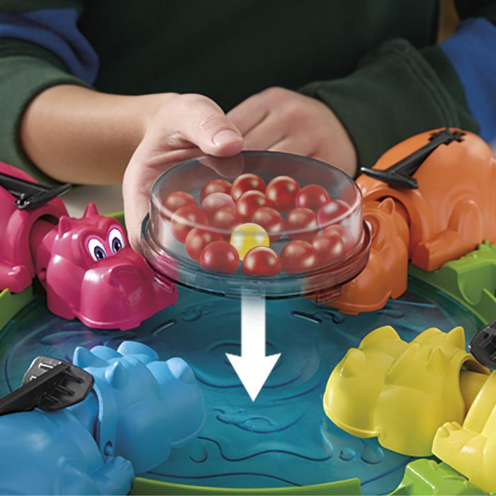 Hasbro Gaming: Hippos Glotones Refresh Juego De Mesa