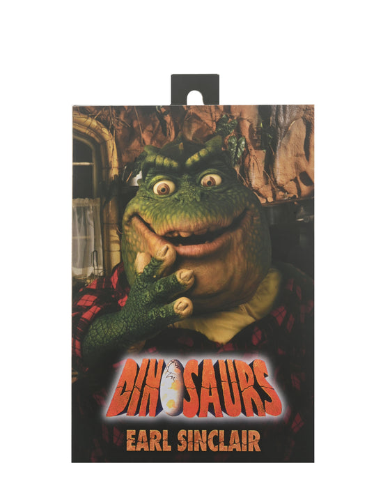 NECA Figura de Accion Ultimate: Dinosaurios - Earl Sinclair 7 Pulgadas