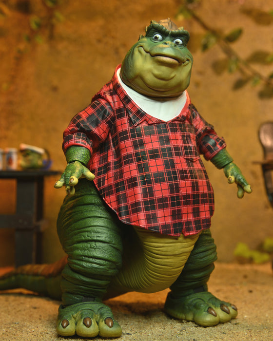 NECA Figura de Accion Ultimate: Dinosaurios - Earl Sinclair 7 Pulgadas