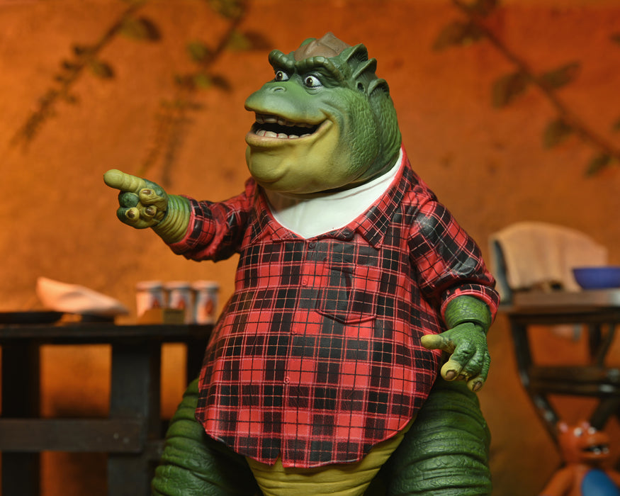 NECA Figura de Accion Ultimate: Dinosaurios - Earl Sinclair 7 Pulgadas