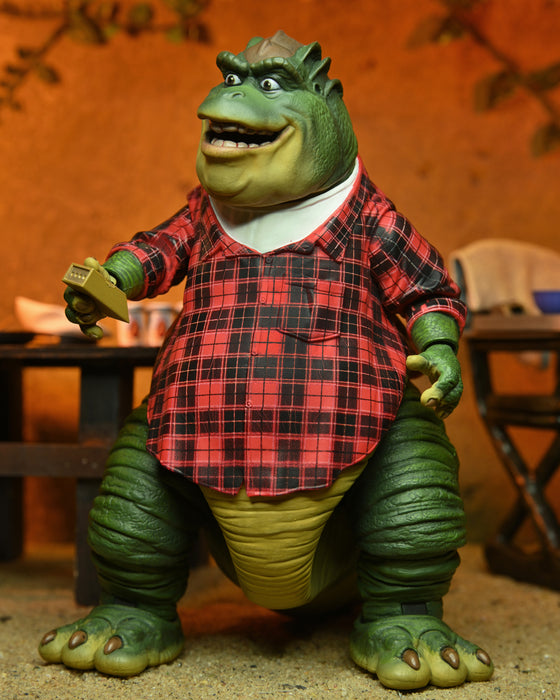 NECA Figura de Accion Ultimate: Dinosaurios - Earl Sinclair 7 Pulgadas