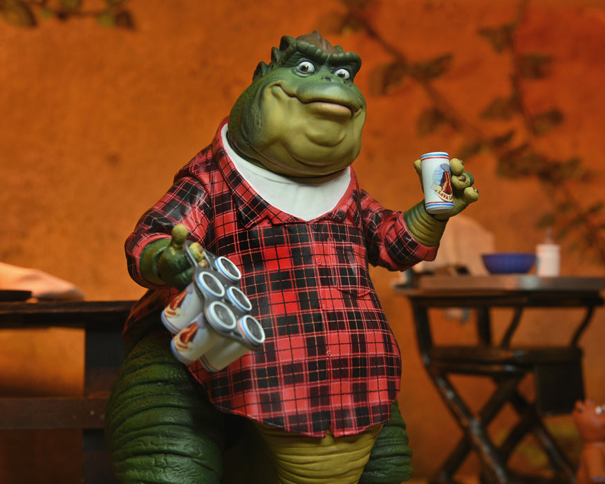 NECA Figura de Accion Ultimate: Dinosaurios - Earl Sinclair 7 Pulgadas