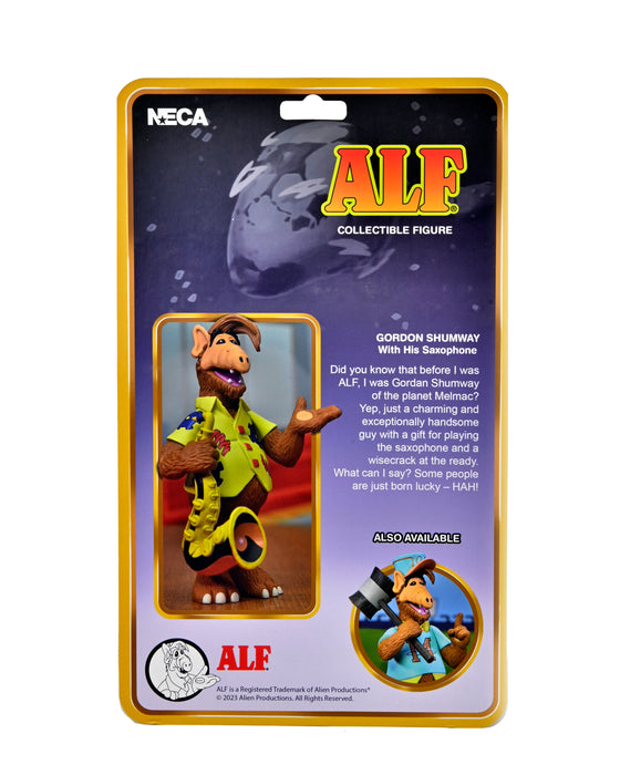 NECA Figura de Acción: Toony Classic - Alf Con Saxofón 6 Pulgadas