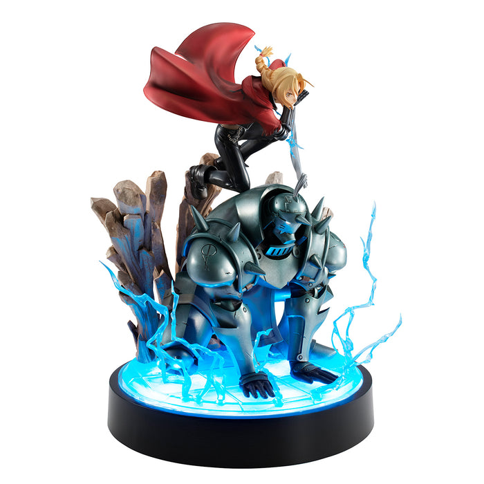 Megahouse Figures Gem Series: Fullmetal Alchemist - Set Edward Y Alphonse Elric 15 Aniversario