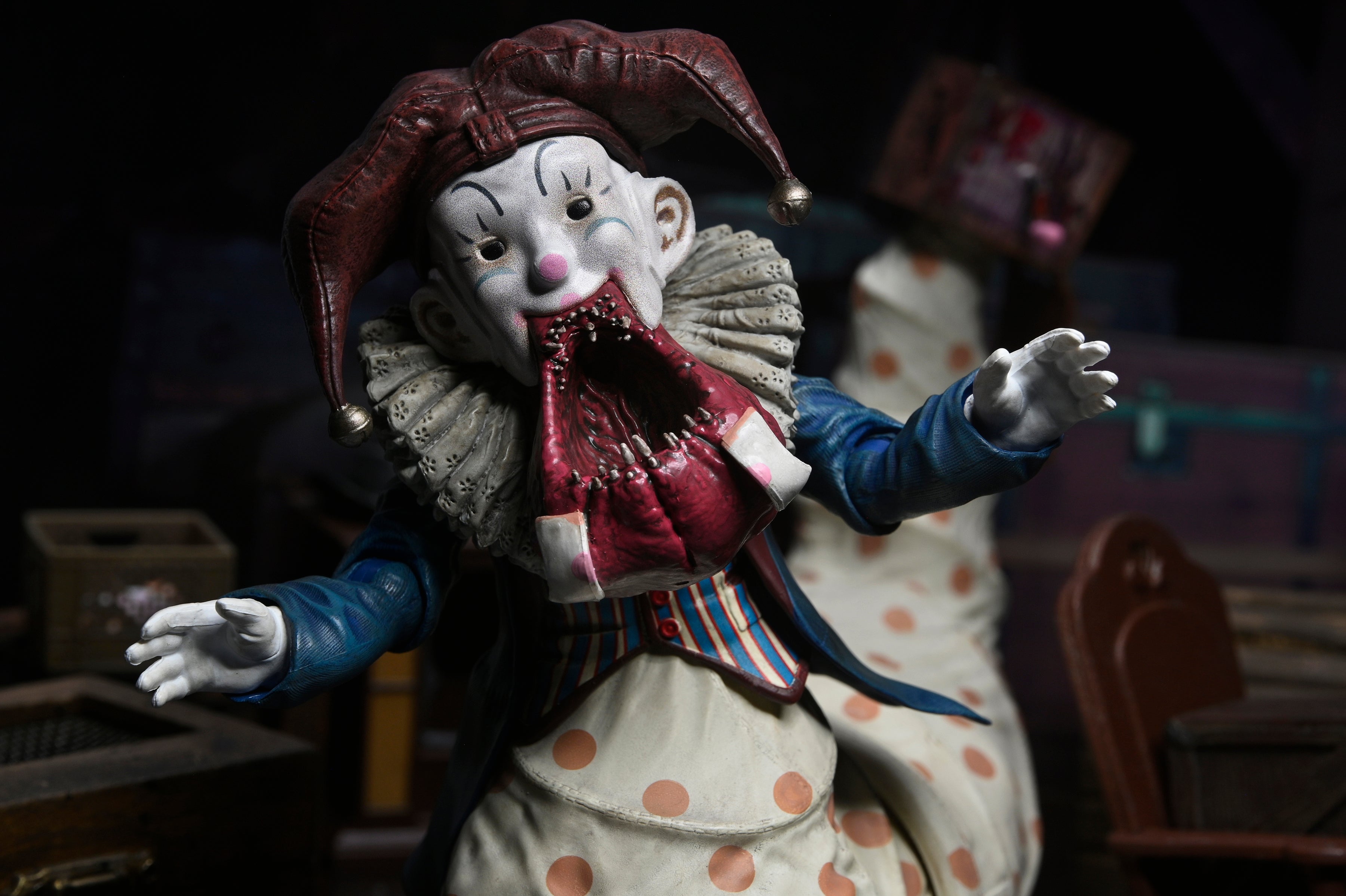 NECA Figura de Accion Deluxe Boxed: Krampus - Der Klown 7 Pulgadas