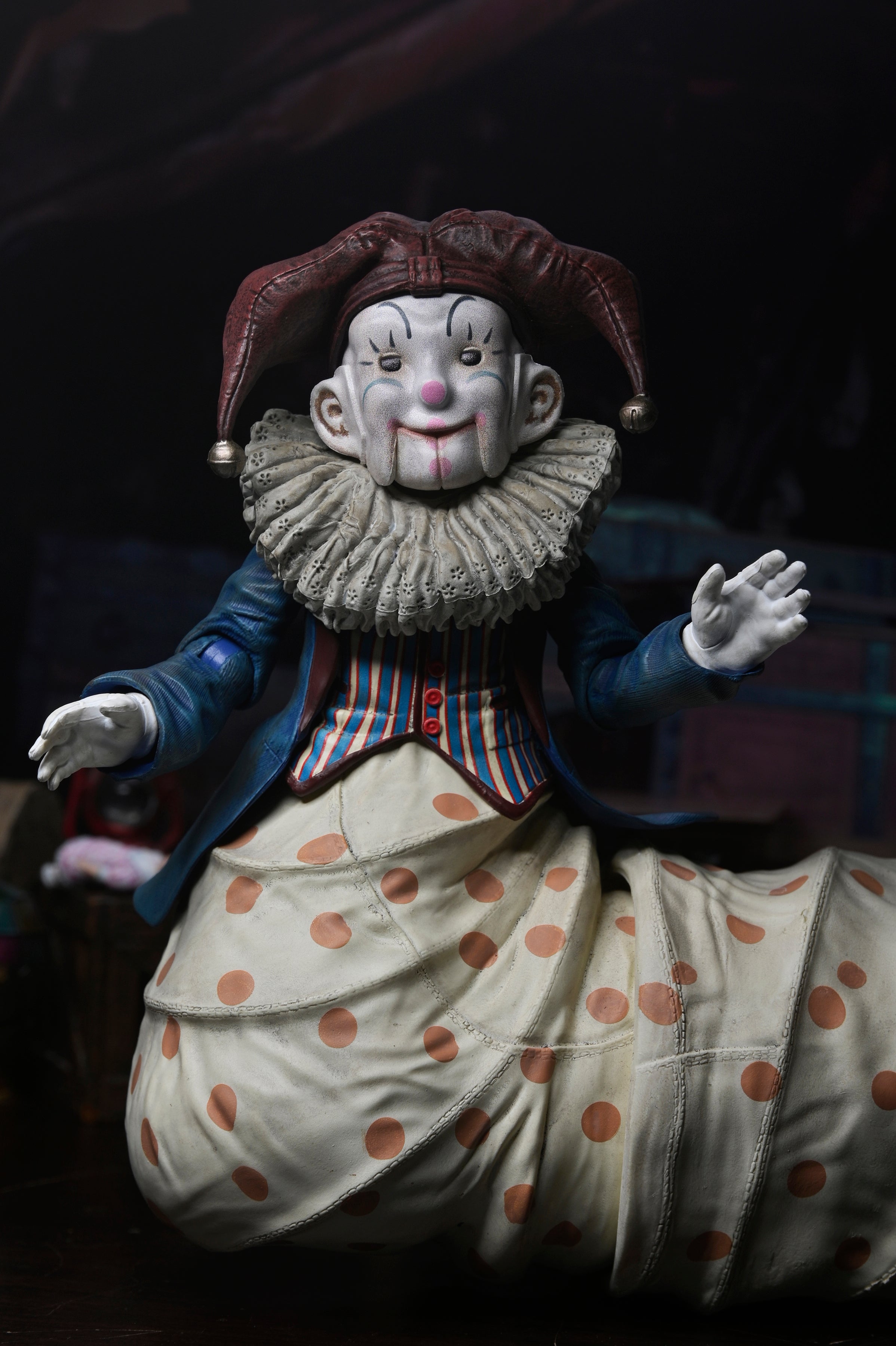 NECA Figura de Accion Deluxe Boxed: Krampus - Der Klown 7 Pulgadas