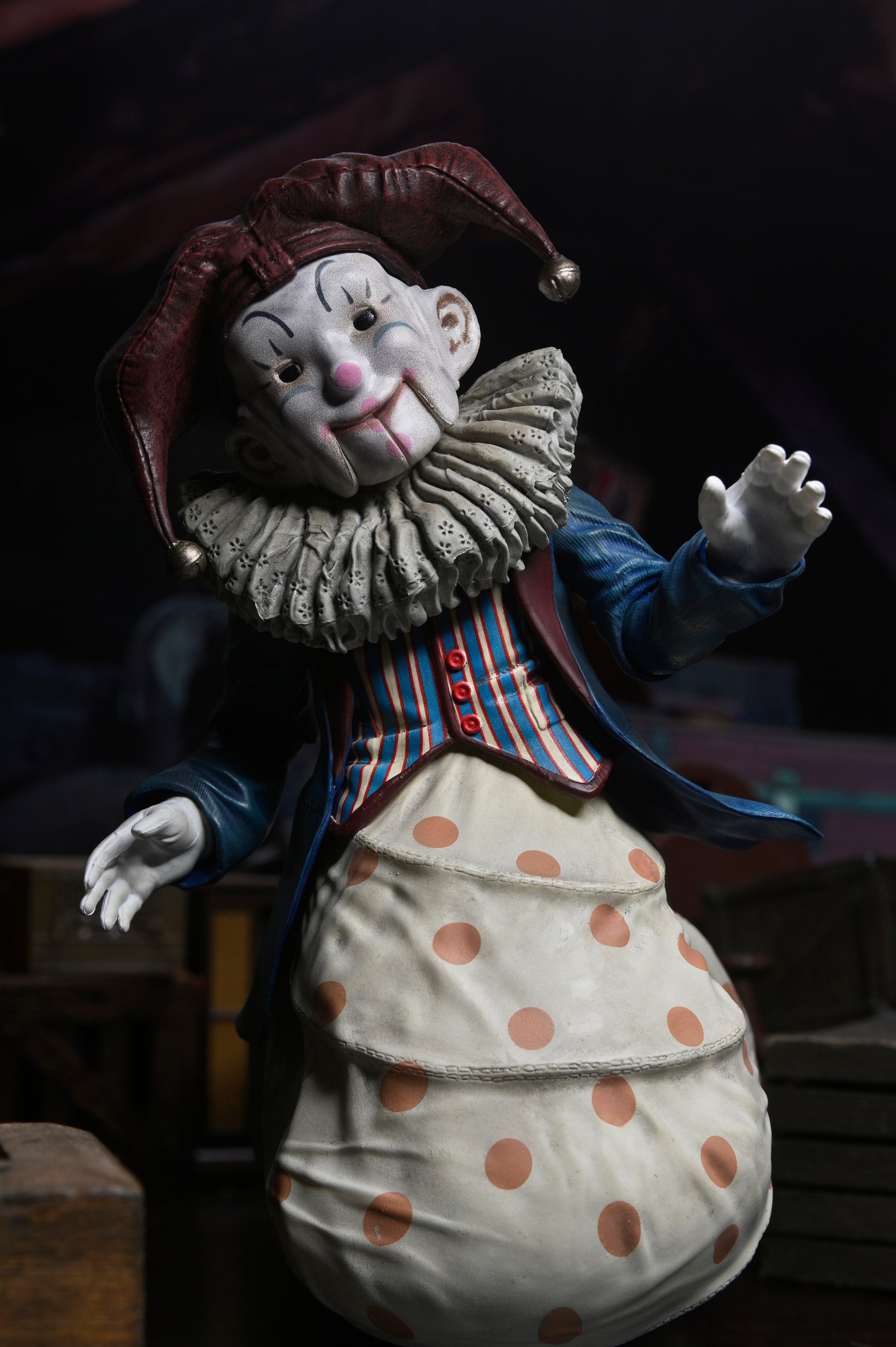 NECA Figura de Accion Deluxe Boxed: Krampus - Der Klown 7 Pulgadas