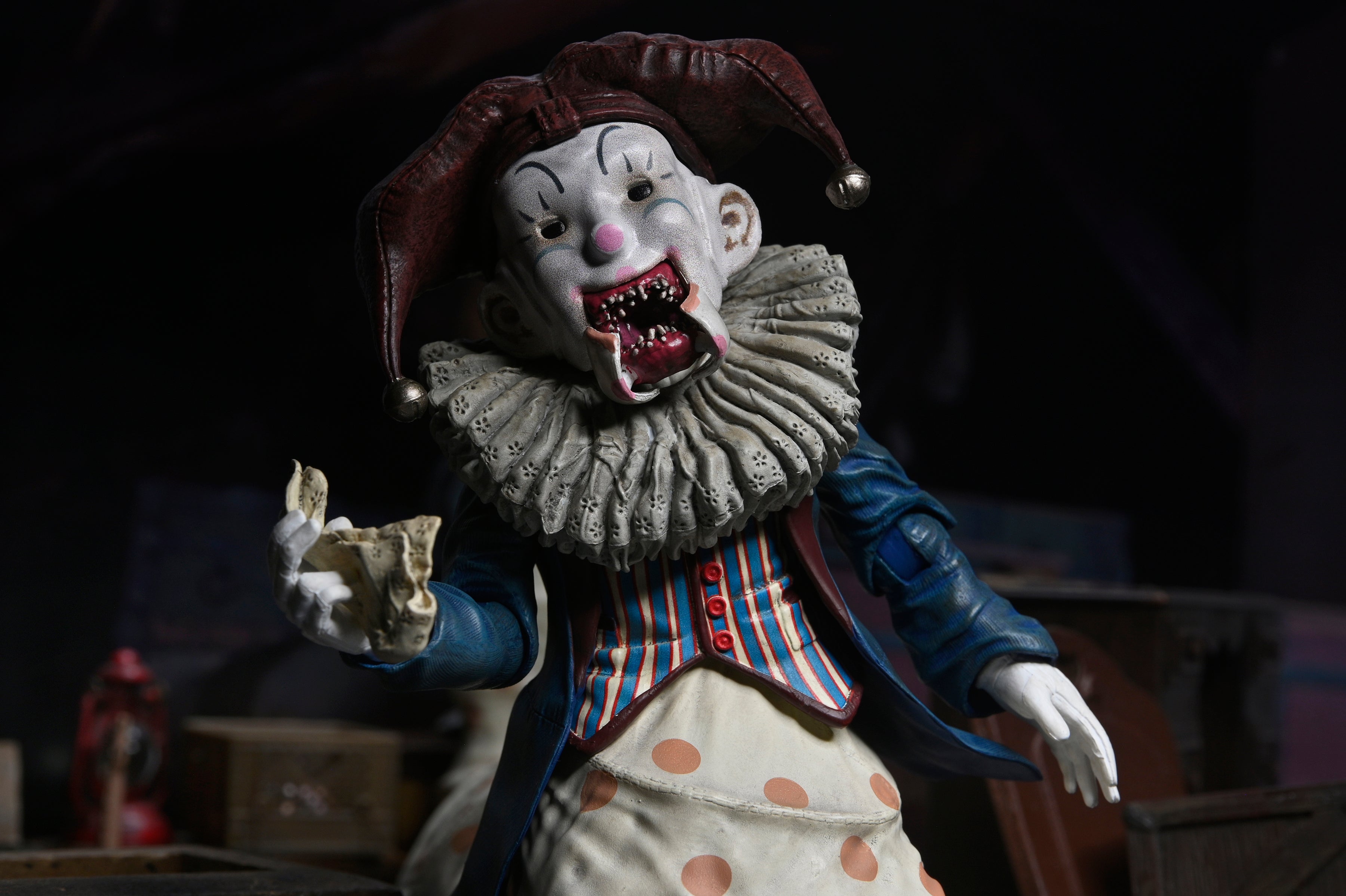 NECA Figura de Accion Deluxe Boxed: Krampus - Der Klown 7 Pulgadas