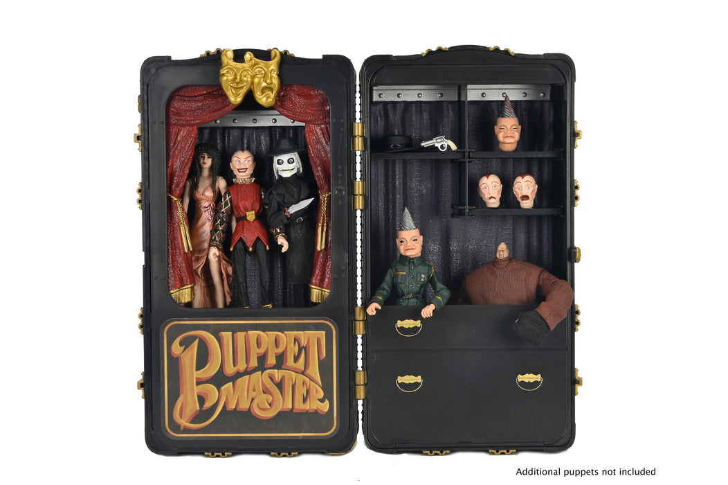 NECA Figura de Accion: Puppet Master - Mujer Sanguijuela y Estuche de Marionetas Toulon 2 Pack 7 Pulgadas