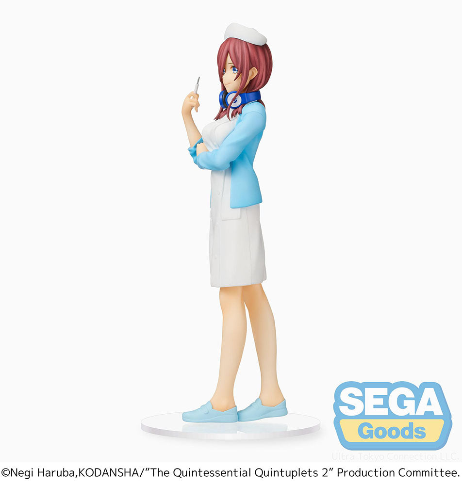 Sega Prize Figure Super Premium: The Quintessential Quintuplets 2 - Miku Nakano Enfermera